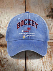 Hockey Printed Casual Unisex Hat