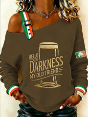 Women's HELLO DARKNESS MY OLD FRIEND Sweatshirt
