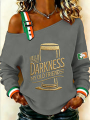 Women's HELLO DARKNESS MY OLD FRIEND Sweatshirt